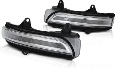 Spiegelknipperlichten - Toyota Land Cruiser 150 vanaf 2009 - LED - wit