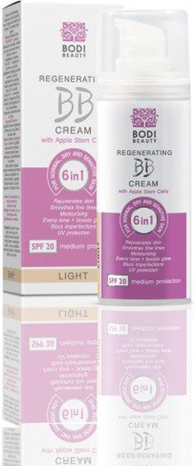 Anti-age BB CREAM SPF 20 voor de droge en gevoelige huid kleur LICHT - appelstemcel 30ml