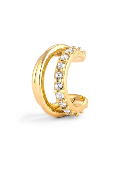Elli - Oorbellen - Oorhanger Dames Glazen Kristallen Xilion Geslepen Wit 925 Sterling Zilver Festival - Dames