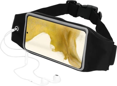Mobiparts Comfort Fit Sport Belt geschikt voor Samsung Galaxy S22 - Zwart