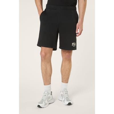 FILA Rifredi Regular Graphic Sweat Shorts Black Maat: S | Korte Broeken Outlet | Heren | Zwart