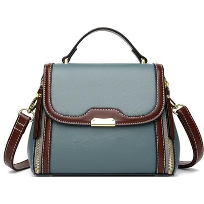 Nouveau Sac Tendance en Cuir Souple pour Femmes Sac Bandoulière Sac à Épaule pour Femmes Grande Capacité Sac à Main Mode Haut de Gamme gray