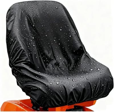 Waterdichte stoelbekleding voor elektrische rolstoelen en scootmobielen - 1 stuk - 50 × 35 × 39 cm – Geschikt voor binnen- en buitengebruik – Antislip onderkant – Eenvoudige installatie - Zwart