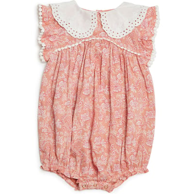 Louise Misha Rompers Satya Sienna Daisy Flowers Size: 6M | Outlet | Unisex | Roze