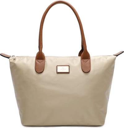 Gallantry - Schooltas - Dames Tas - Schoudertas - Handtas - Shopper - weekendtas - Boodschappentas - Strandtas - Beige