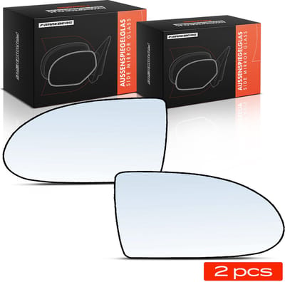 Frankberg 2x Buitenspiegelglas Voor Links Rechts voor Mercedes-Benz