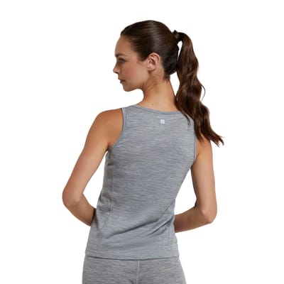 Mountain Warehouse Dames/Dames Merino Wollen Cami Vest Top (Lichtgrijs)