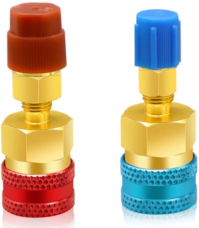Dailygoody - R1234yf naar R134a Adapter - Snelle Ontkoppelset voor Koelmiddel Herladen