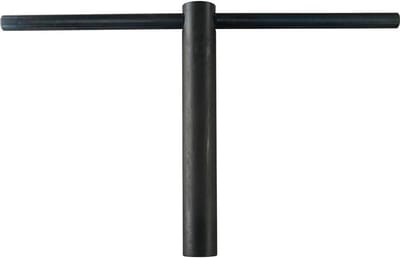 Draaibare moersleutel - Binnenvierkant sleutel - Vastzetten bouten - Gehard speciaal staal - 9 mm - Zwart