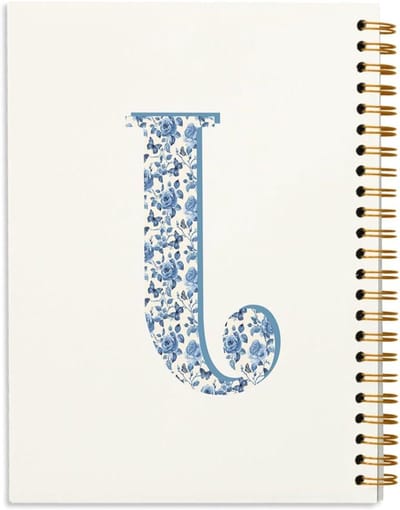 Notitieboek - Schrijfblok Agenda - Notities Maken - Papieren Kaft - 21 x 15 cm - Blauw