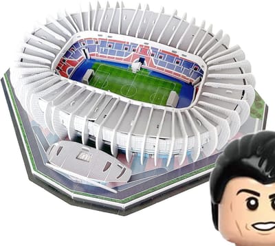 3D Voetbalstadion Puzzel voor Volwassenen en Kinderen - Bouw je Eigen Model van een Legendarisch Stadion