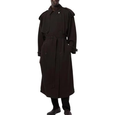 Trenchcoat Lacoste Runway Wooll