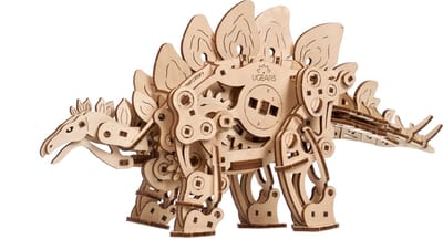 UGEARS 3D Modelbouw - Stegosaurus - Mechanisch Bouwpakket Hout - Educatief Speelgoed
