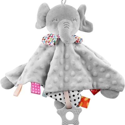 Olifant Baby Dekbed Deken Zacht Sussen Handdoek Baby Rammelaar Dieren Speelgoed Kalmeren Geruststellen Slapen Handdoek Draaibank Hangende Peuter