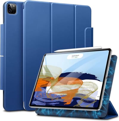 iPad Pro 2021 (11 Inch) Hoes - Rebound Magnetic Case - Blauw