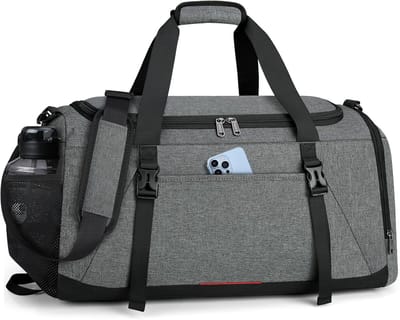 Waterdichte Sporttas voor Heren met Schoenenvak en Nat Vak - 40L Duffle Bag