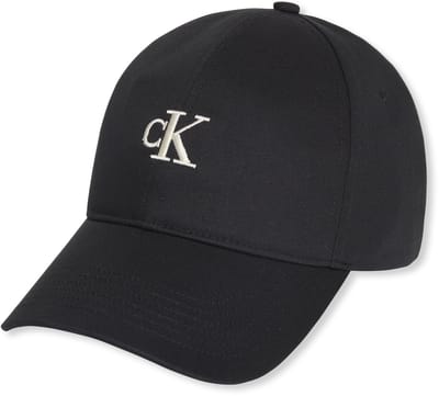 Calvin Klein Monogram Embroidery Baseball Cap