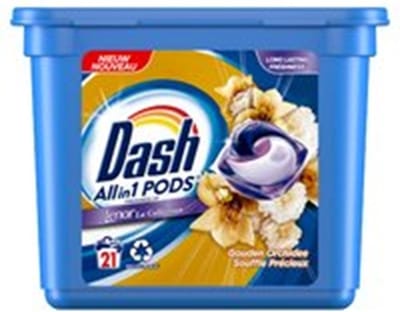 All in 1 Pods Dash Gouden Orchidee 3x 21= 63 wasbeurten