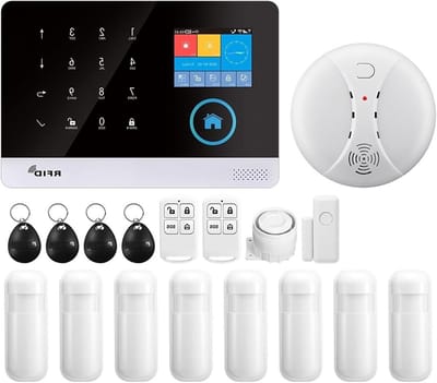 Draadloos Alarmsysteem Kit - Slimme Beveiliging - Huis Beveiligen - Met Deursensor PIR - 99 Zones - J