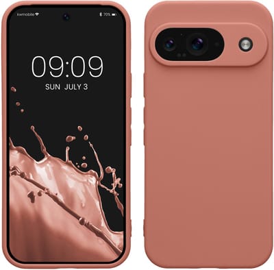 kwmobile telefoonhoesje geschikt voor Google Pixel 9 - Hoesje voor smartphone - Precisie camera uitsnede - In winter roze