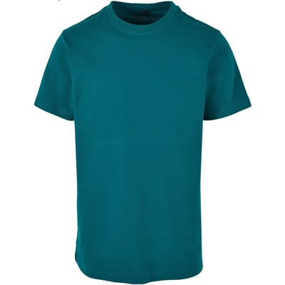 Build Your Brand - Rond Hals T-Shirt - Retro Green maat S