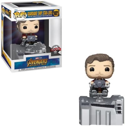 Funko Pop! Marvel: Avengers 3: Infinity War - Starlord in Guardian’s Ship Diorama Deluxe
