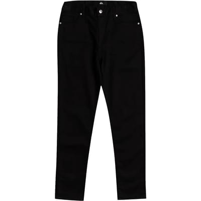 Quiksilver The 5 Pocket Spijkerbroek Zwart 25 / 30 Vrouw