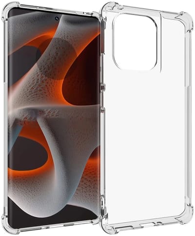 Transparant Hoesje Geschikt voor Motorola Edge 50 Pro | Schokbestendig TPU | Back Cover | Dun | Flexibel | Shockproof | Doorzichtig
