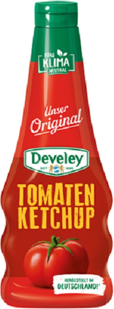 Develey Tomatenketchup - Fles van 500 ml