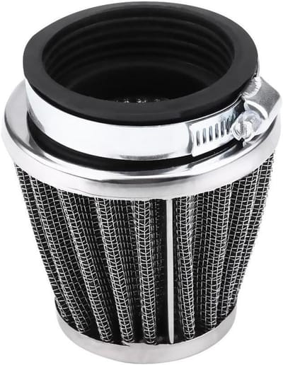 Motorluchtfilter, universeel luchtinlaatfilter, reiniger, motorinlaat 42 mm 48 mm 50 mm 60 mm - Geschikt voor meerdere maten - Optioneel formaat van 48mm