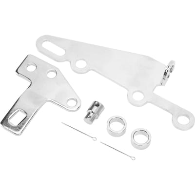 Schakelkabelbeugel voor Transmissie 35498 Metalen Hendelset voor TH200 TH200‑4R TH250 TH350 TH400 TH700‑R4 4L60 white