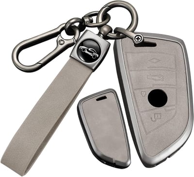 Beschermende Sleutelhoes voor Auto, Geschikt voor BMW Modellen zoals X1, X2, X3, X4 en Meer, 4 Sleutels