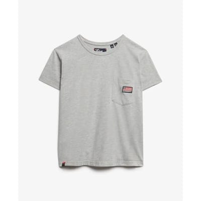 Dames-T-shirt met zak Superdry Athletic Essential