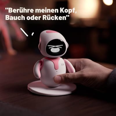 Eilik - Een zeer individualiseerde interactieve desktoprobot, met levendige animaties en reacties, aanraakbediening en minispellen. Het is een emotionele robotvriend en een uitzonderlijk cadeau voor