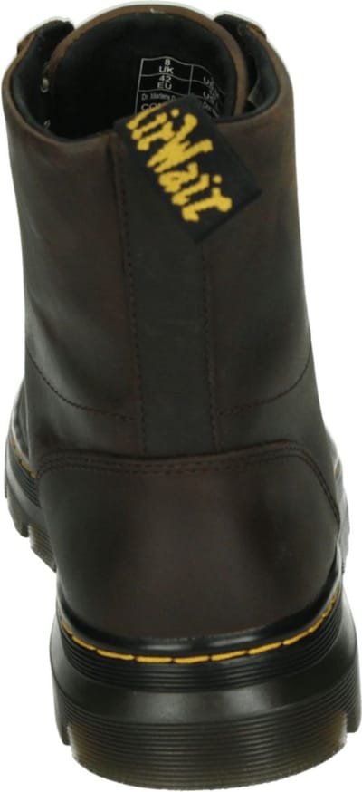 Dr. Martens - COMBS LEATHER DARK BROWN - Vrije tijd half-hoogHeren veterschoenHeren sneakers - Kleur: Bruin - Maat: 45
