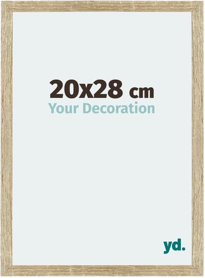 Your Decoration - Fotolijst 20x28 cm - MDF - Sonoma Eiken - Mura