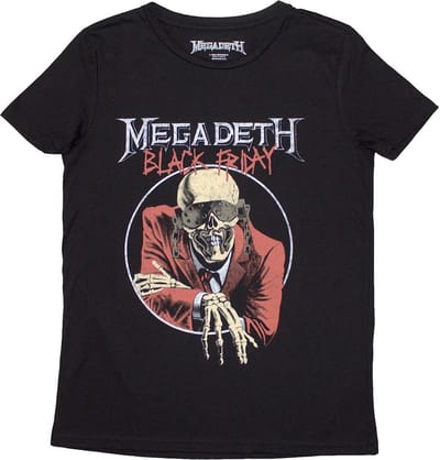 Megadeth - Black Friday Dames T-shirt - S - Zwart