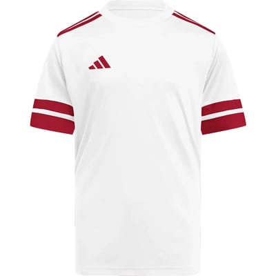 Adidas Squadra 25 T-shirt Met Korte Mouwen Wit 5-6 Years Kinderen