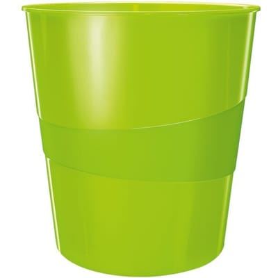 Leitz WOW Papiermand - 15 liter - Groen