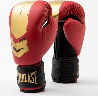 Everlast Prospect 2 Boxing Glove, Red/gold 6-OZ