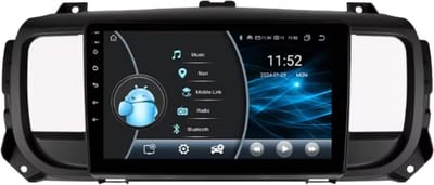Autoradio met bluetooth - Carplay - Voor Peugeot Expert 3, Citroën Jumpy 3 & SpaceTourer (2016-2021) - Geschikt voor Apple en Android - Stereo - Navigatie - Navigatiesysteem auto - 2GB 32GB