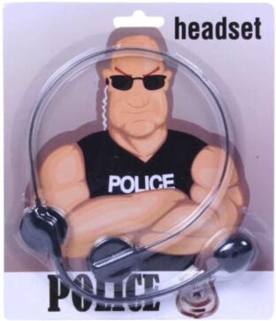 Politie Headset – Police Verkleedaccessoire - FBI
