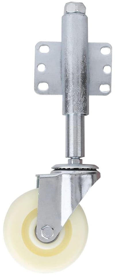 Poortwiel - Zwenkwiel Veerbelast - Poorten Openen - Automatisch Veermechanisme - 4 Inch Montageplaat
