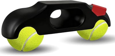 4 Stuks Rocker Plate Voeten voor Fietstrainer, Verstelbare Indoor Cycling Adapter met Tennisballen voor Stabiliteit en Comfort