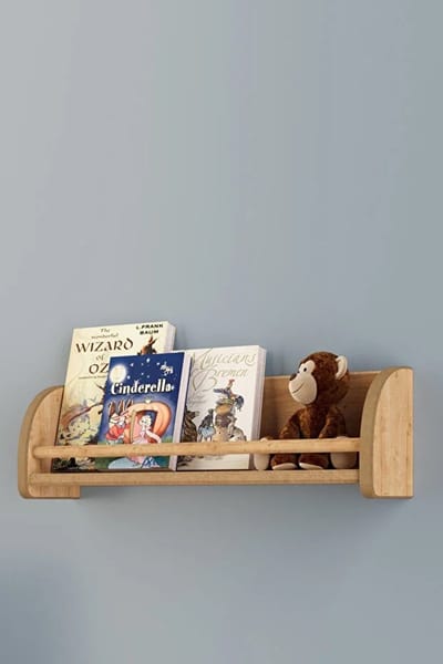 Zeo Wood® - Boekenrek - Boekenplank - Wandrek - Boekenkast - Kinderboekenrek - Boekenplank - Boekenkast