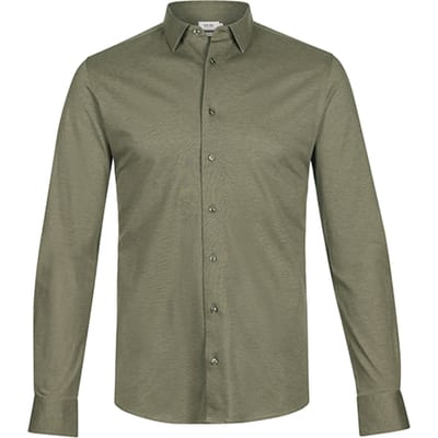 Shiwi Men Pique Shirt Pablo Grape Leaf Green Größe: XL | Casual hemden Outlet | Herren | Violett