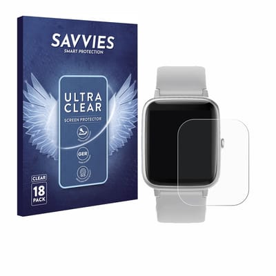 Savvies - Screenprotector voor GRV FC1 - Folie Beschermfolie transparant 18 Stuks