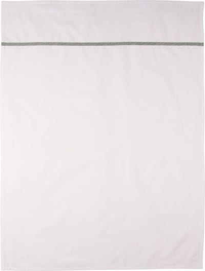 Briljant Baby Wieg Laken Minimal met Bies - 75x100 - Stonegreen