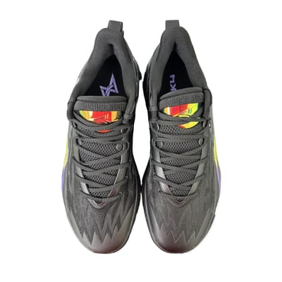 Anta Shock Wave 7 Kleurrijke Gradient Lichtgewicht Basketbalschoenen Unisex sneaker 112621616S-1 43 gray