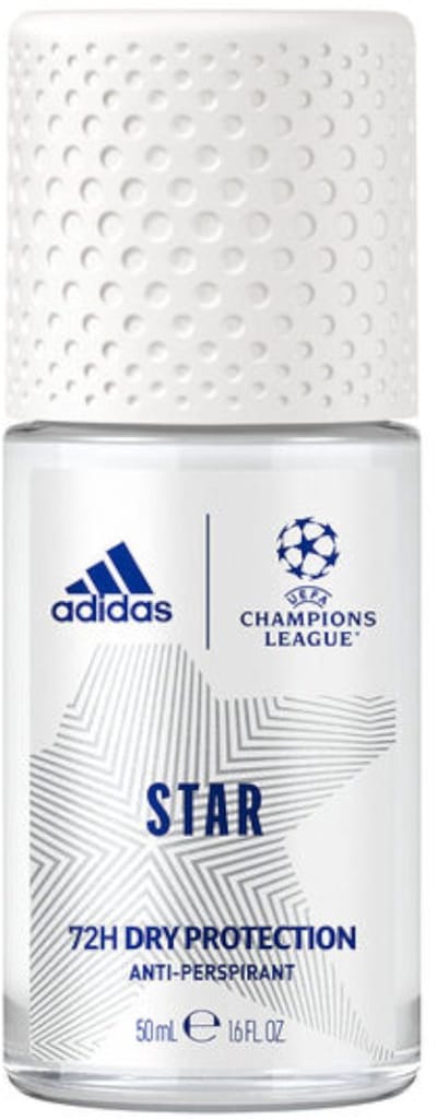 Adidas Roll On deodorant For Men Star champions league 50 ml